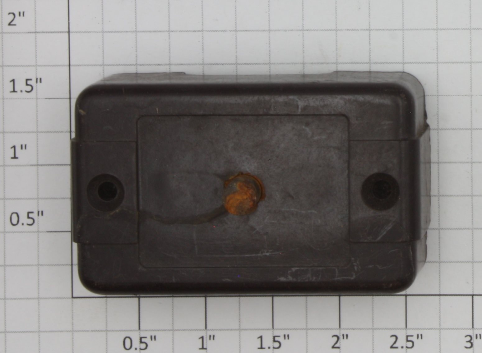 American Flyer XA10961 S Gauge Brown Blank Control Button Box