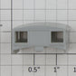Athearn 74296 HO Straight Caboose Unpainted Cupola