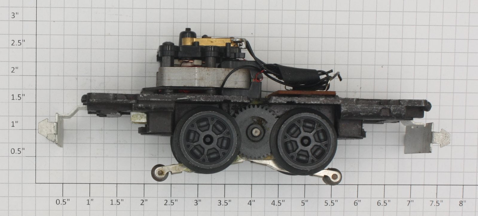 Lionel 52-42 Fire Car Frame Chassis and Motor Assembly-Functional