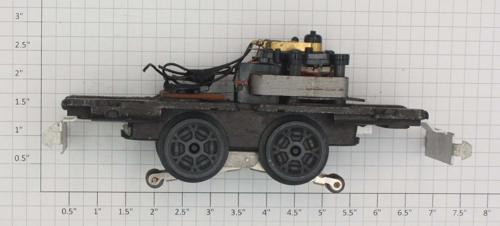 Lionel 52-42 Fire Car Frame Chassis and Motor Assembly-Functional