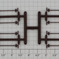 Lionel 81712-25 86' Brown Painted Boxcar Door Locking Bar