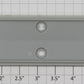 Athearn 93781 HO Gray Cab Roof
