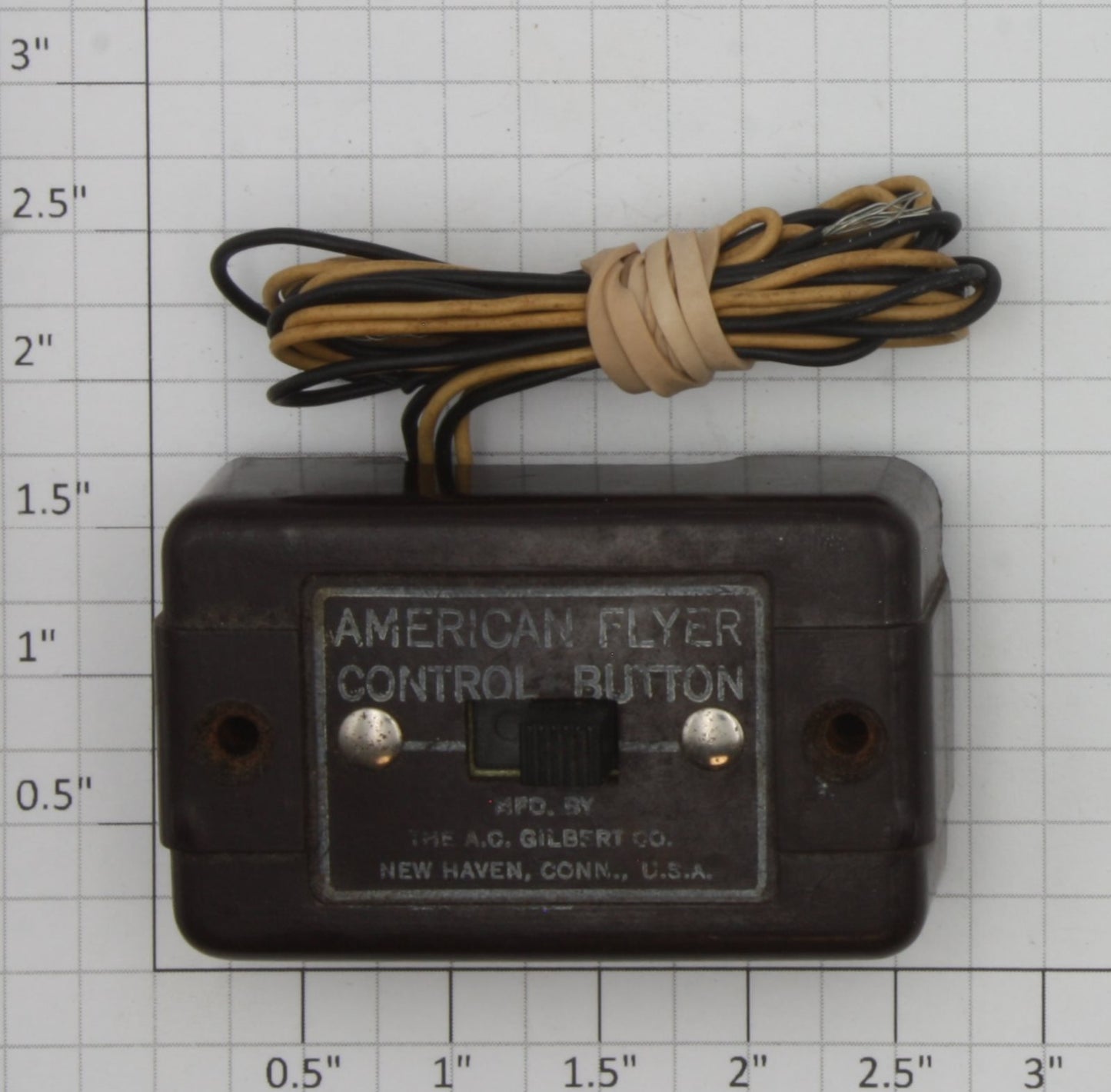American Flyer 698 Reverse Loop DPDT Switch in Control Box Wired