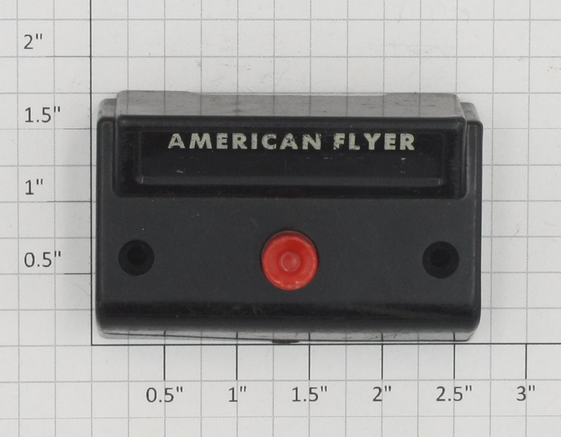 American Flyer XA10961-708 Blank Face Control Button