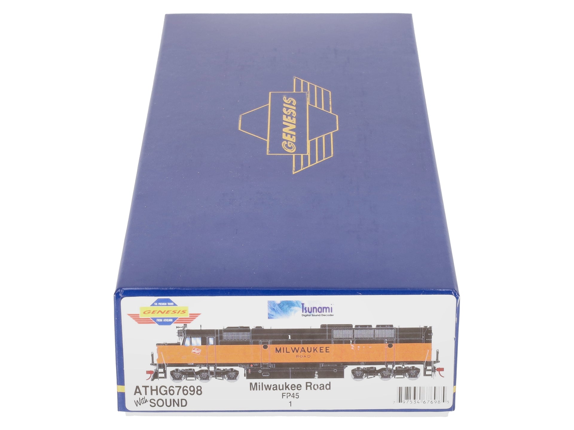 Athearn G67698 HO Chicago Milwaukee St Paul & Pacific FP45 # 1 w/DCC/SND