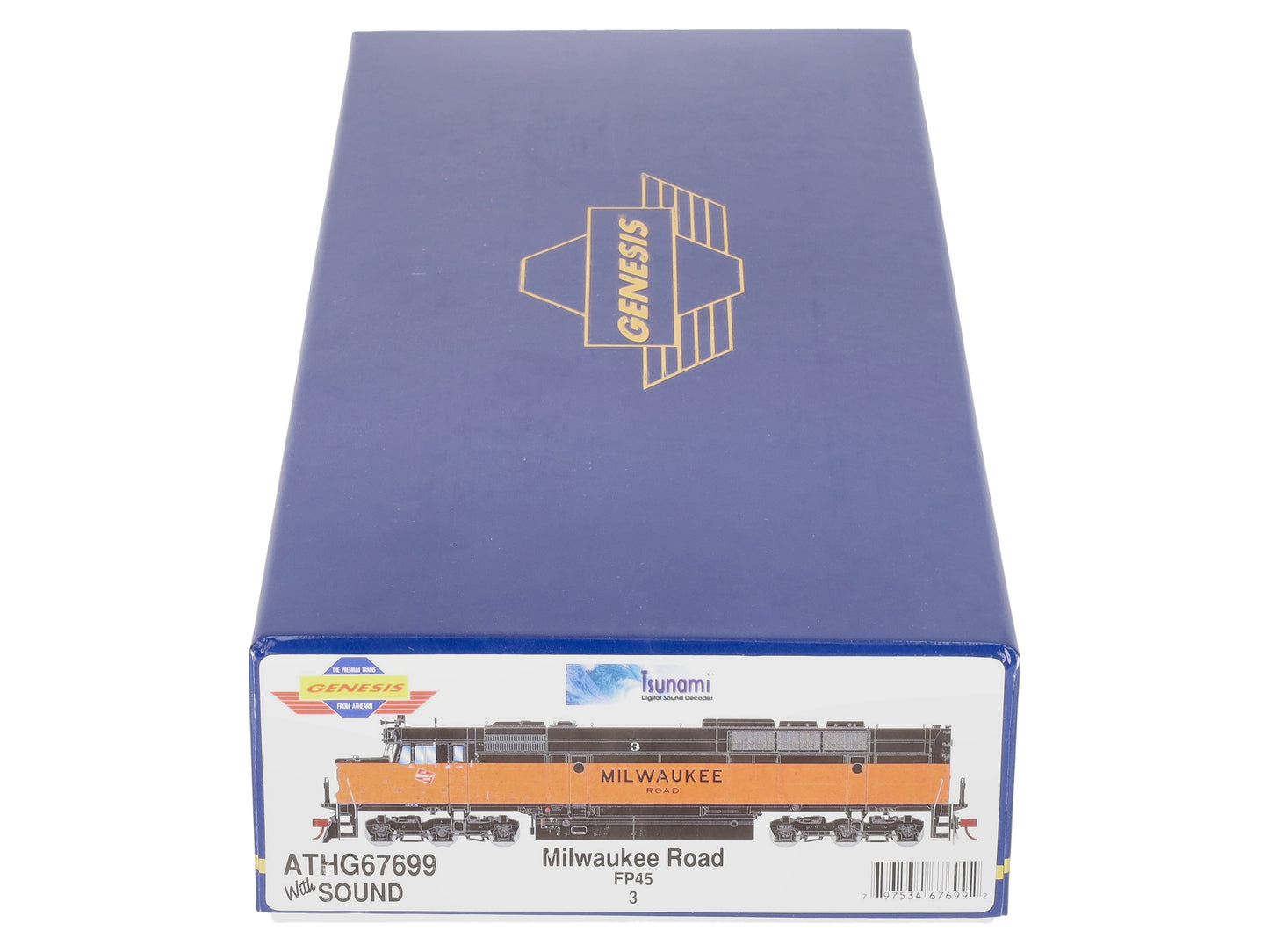 Athearn G67699 HO FP45 w/DCC & Sound, MILW #3