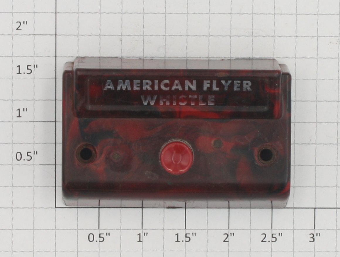 American Flyer XA10961-B S Gauge Bakelite Red Swirl 