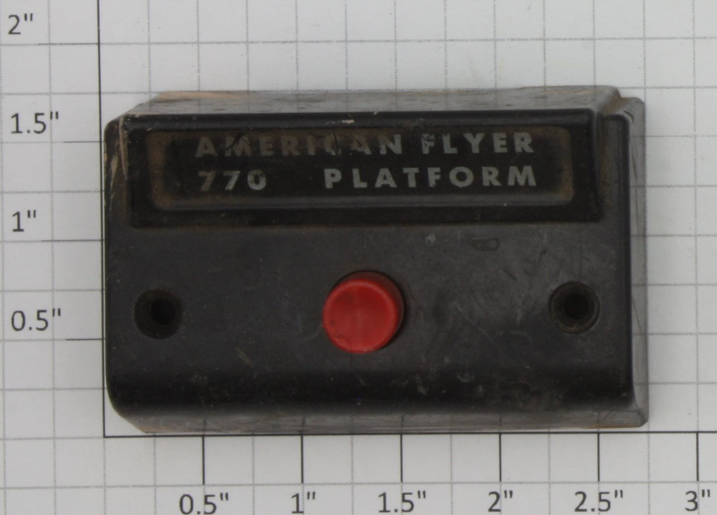 American Flyer XA10961-P S Scale 770 Platform Control Button