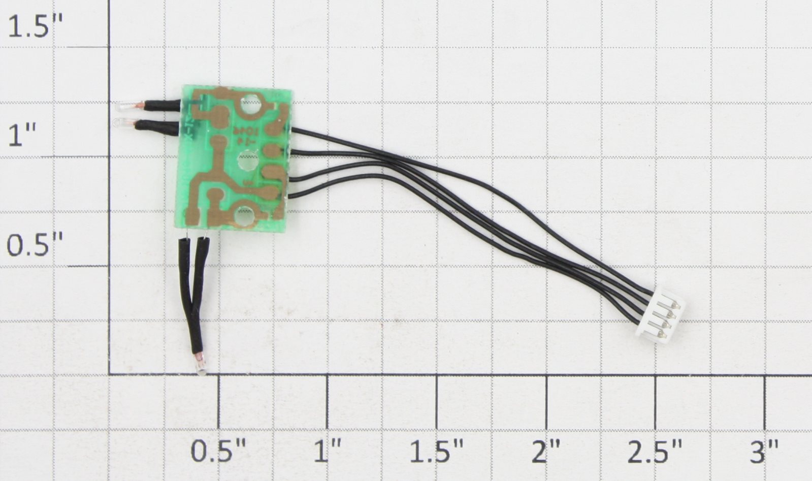 Athearn 90631-7 HO MP15AC Mini Rear Three Bulb PCB Circuit Board
