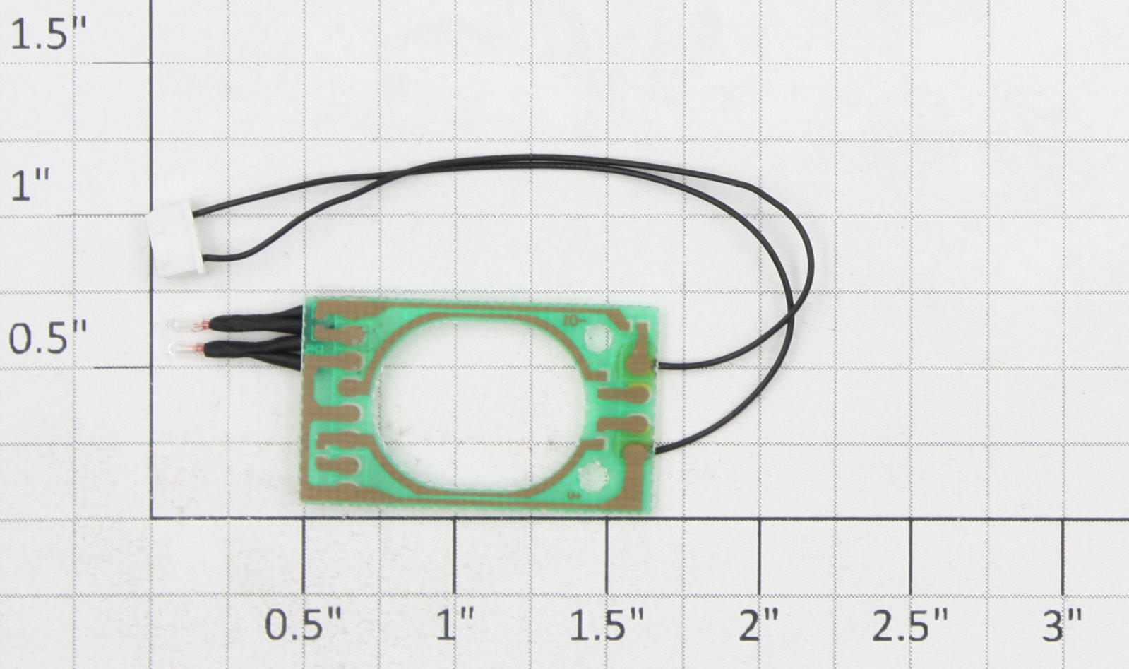 Athearn 90631-8 HO MP15AC Mini Front Two Bulb PCB Circuit Board