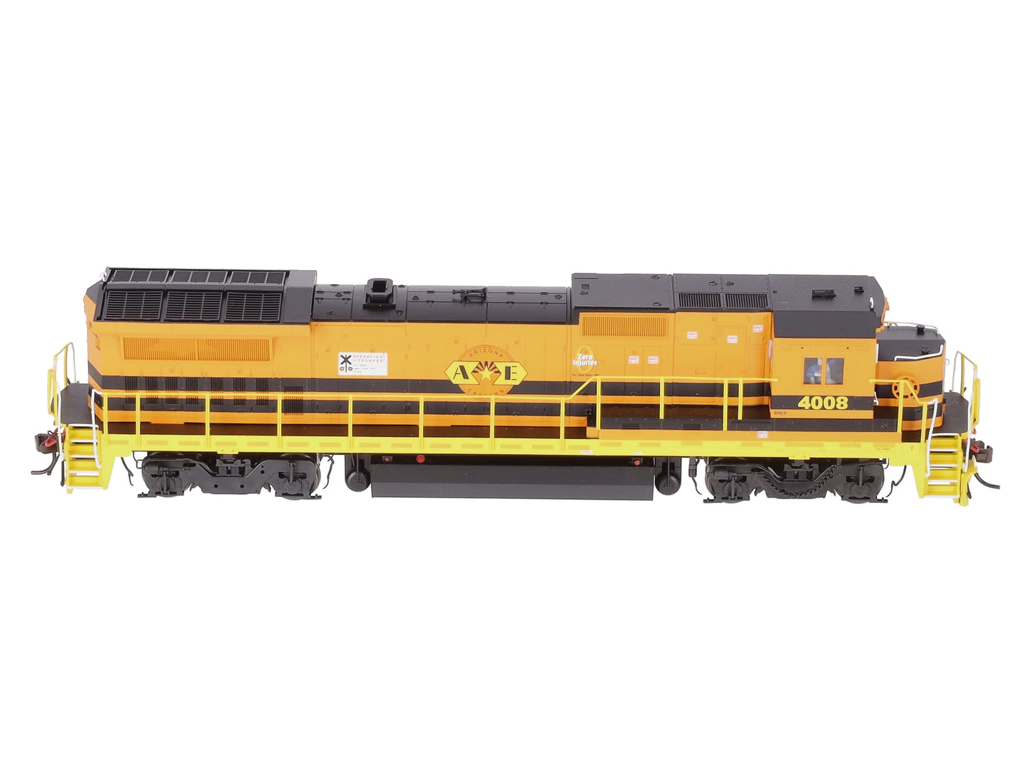 Atlas 10001823 HO Arizona & Eastern GE Dash 8-40B with Sound & DCC #4008