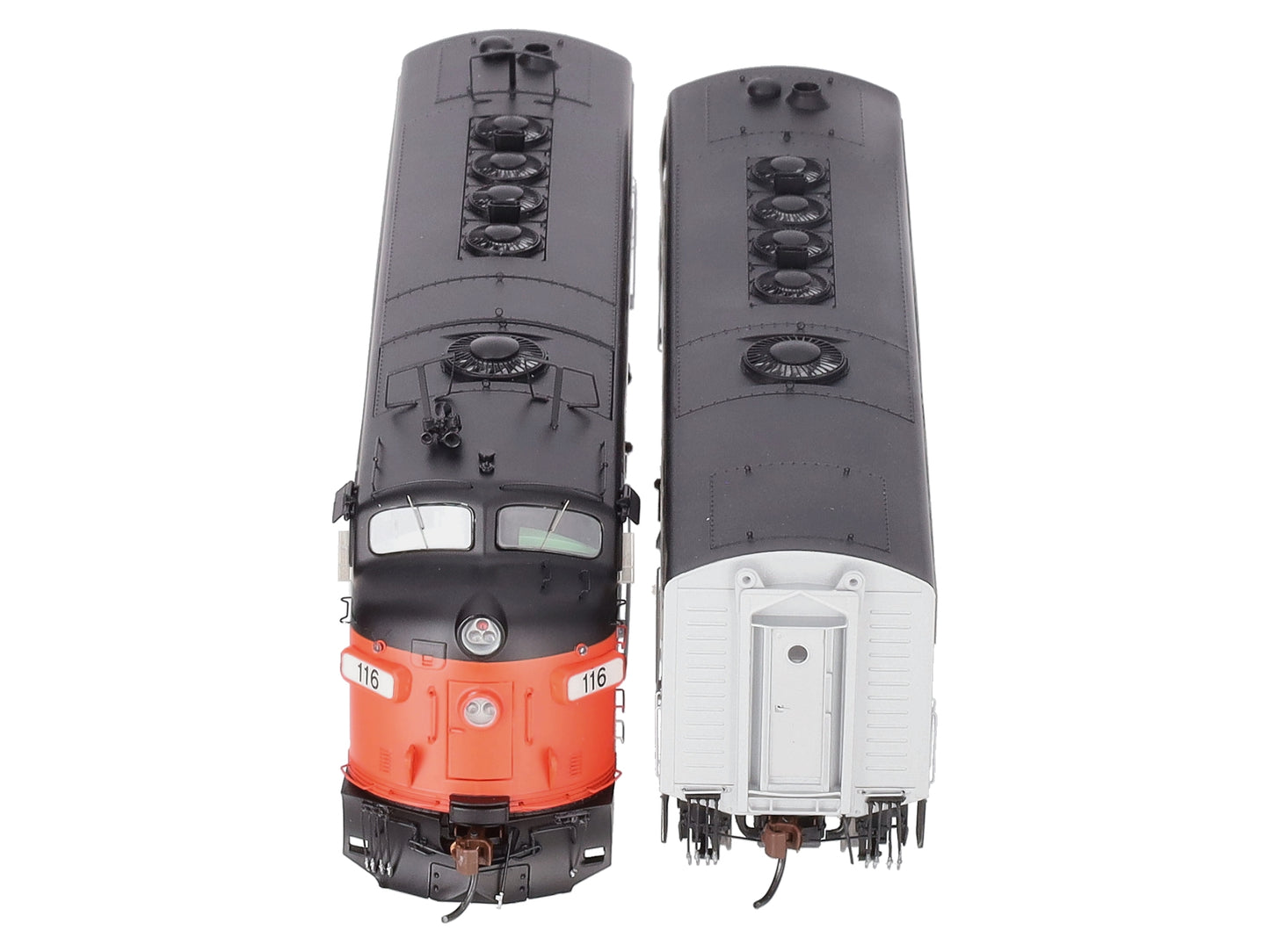 Athearn G22681 HO Amtrak EMD FP7A/F7B Diesel Loco w/DCC & Sound #116A/#163B