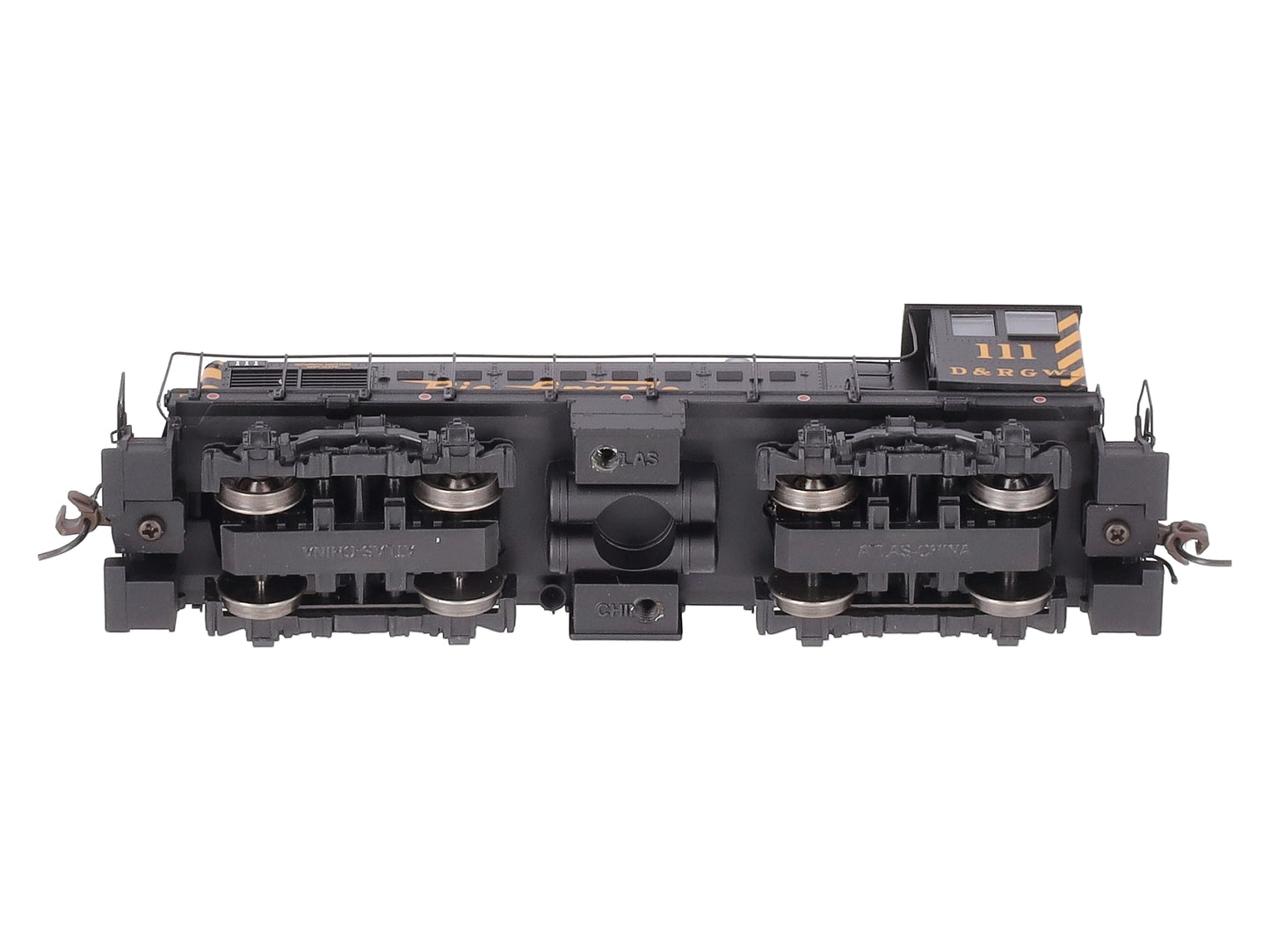 Atlas 10001919 HO Scale D&RGW ALCO S-2 Locomotive #111
