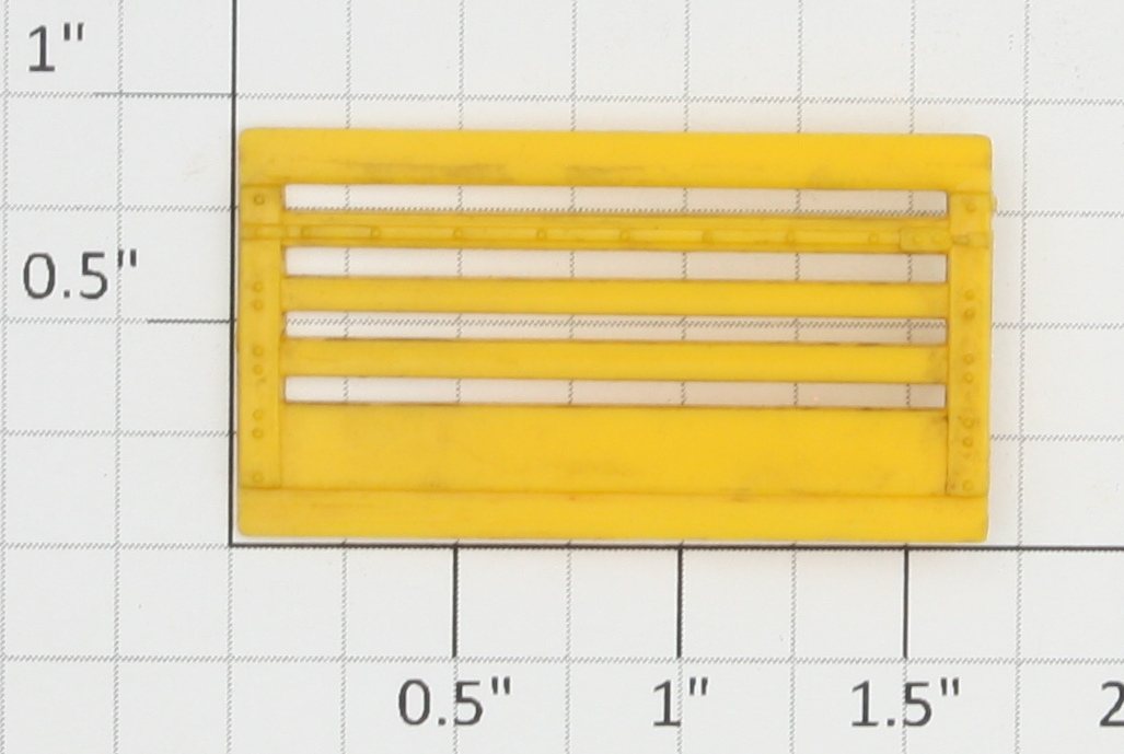 Lionel 9707-15 Yellow Unpainted Lower Level Stock Car Door