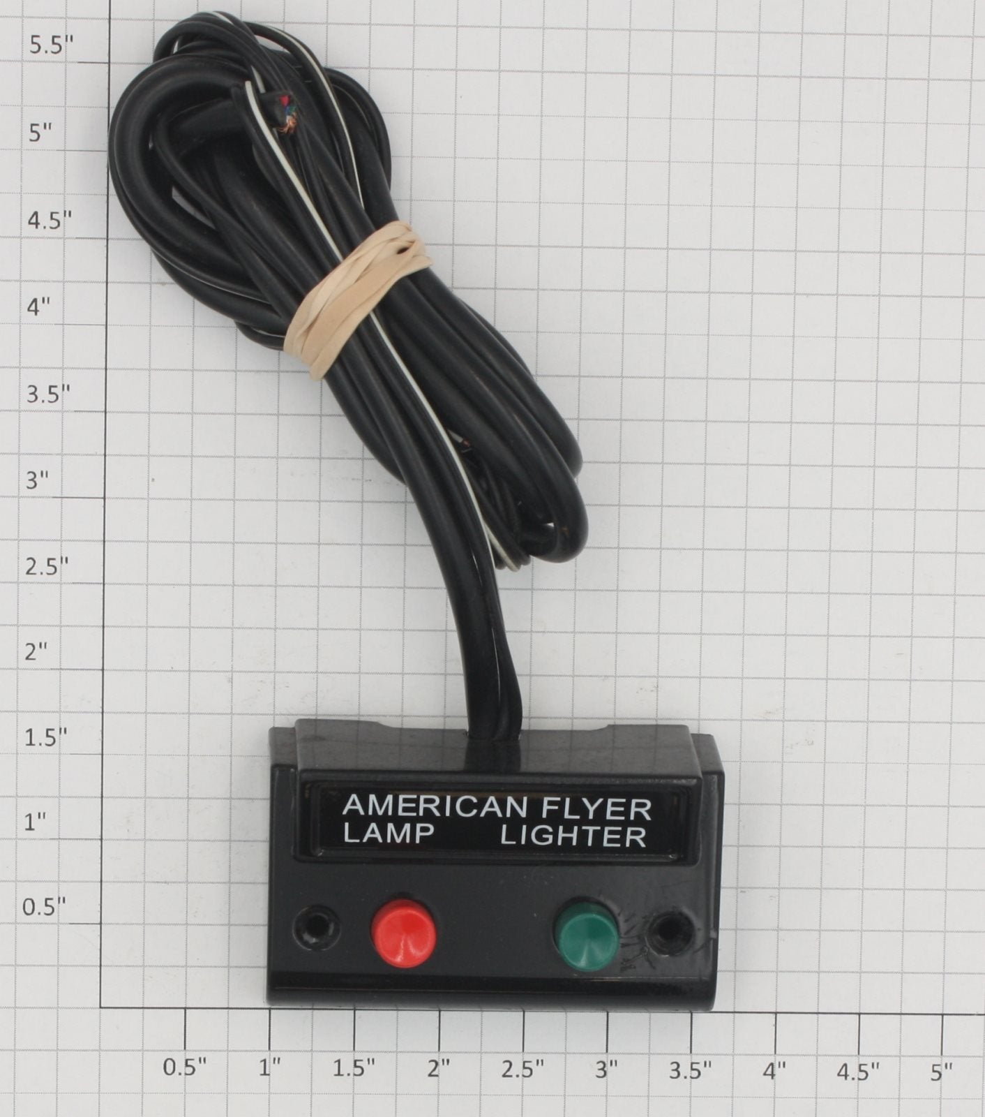 American Flyer 23780-1X  S Scale Lamp Lighter Control Button (Modern)