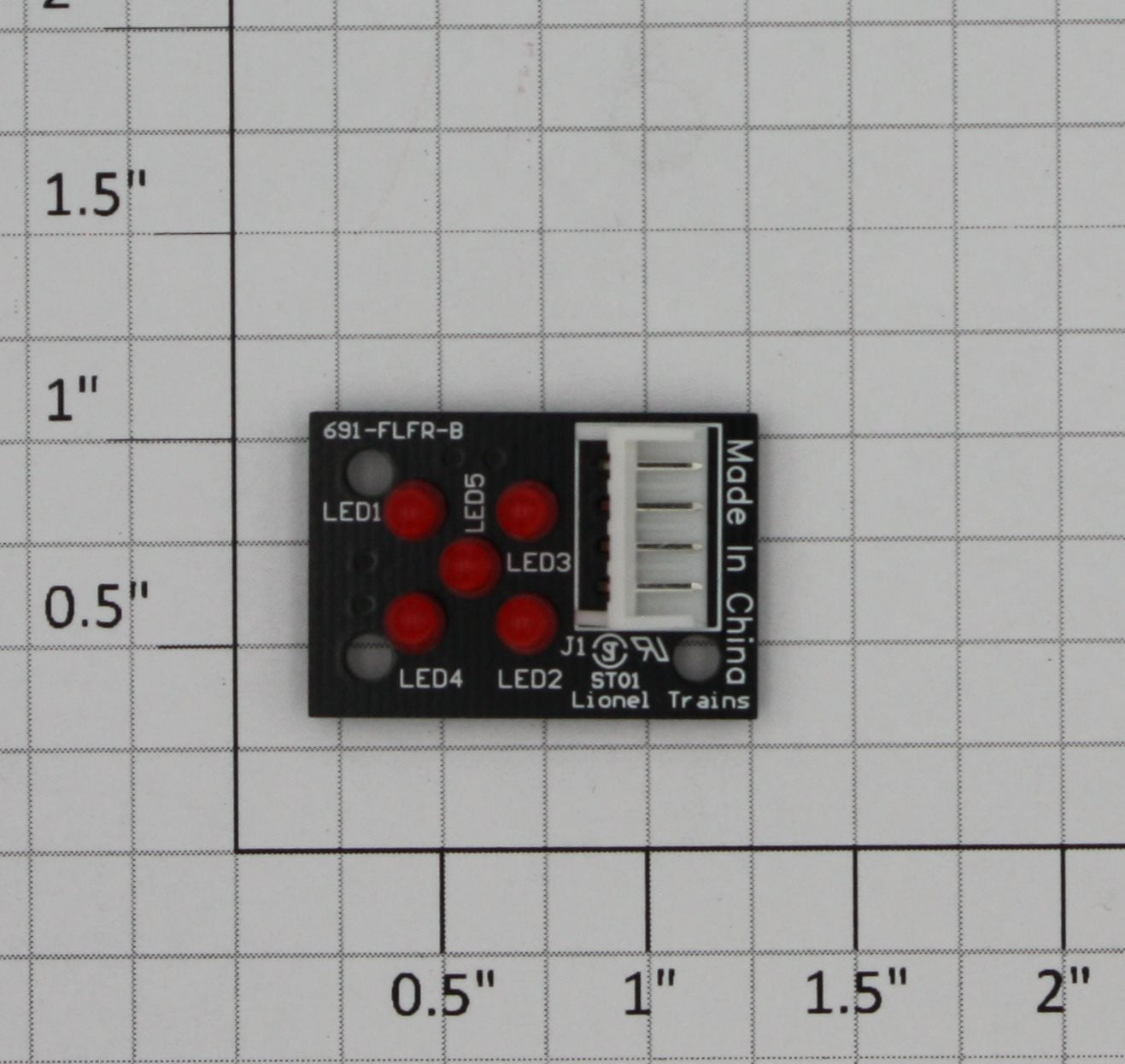 Lionel 691FLFRB01 Firebox Flicker PCB Circuit Board