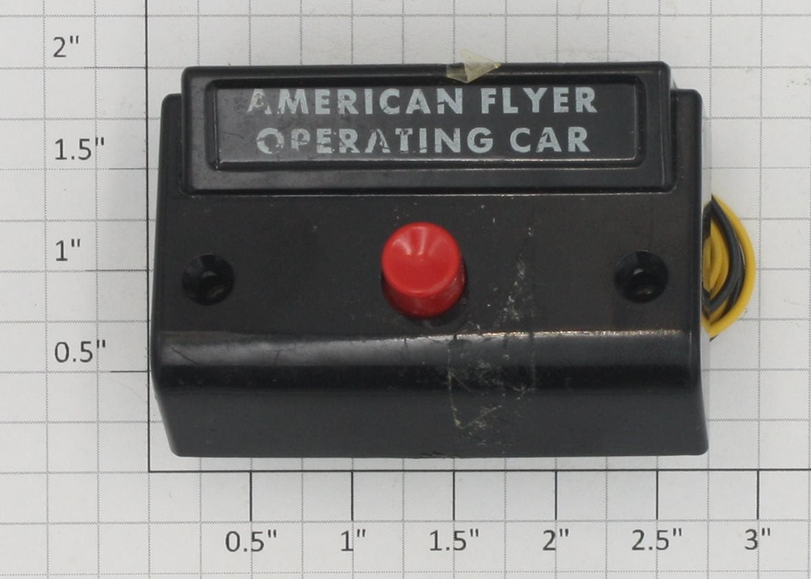 American Flyer XA14A965-AE S Gauge Operating Car Control Button with Wire