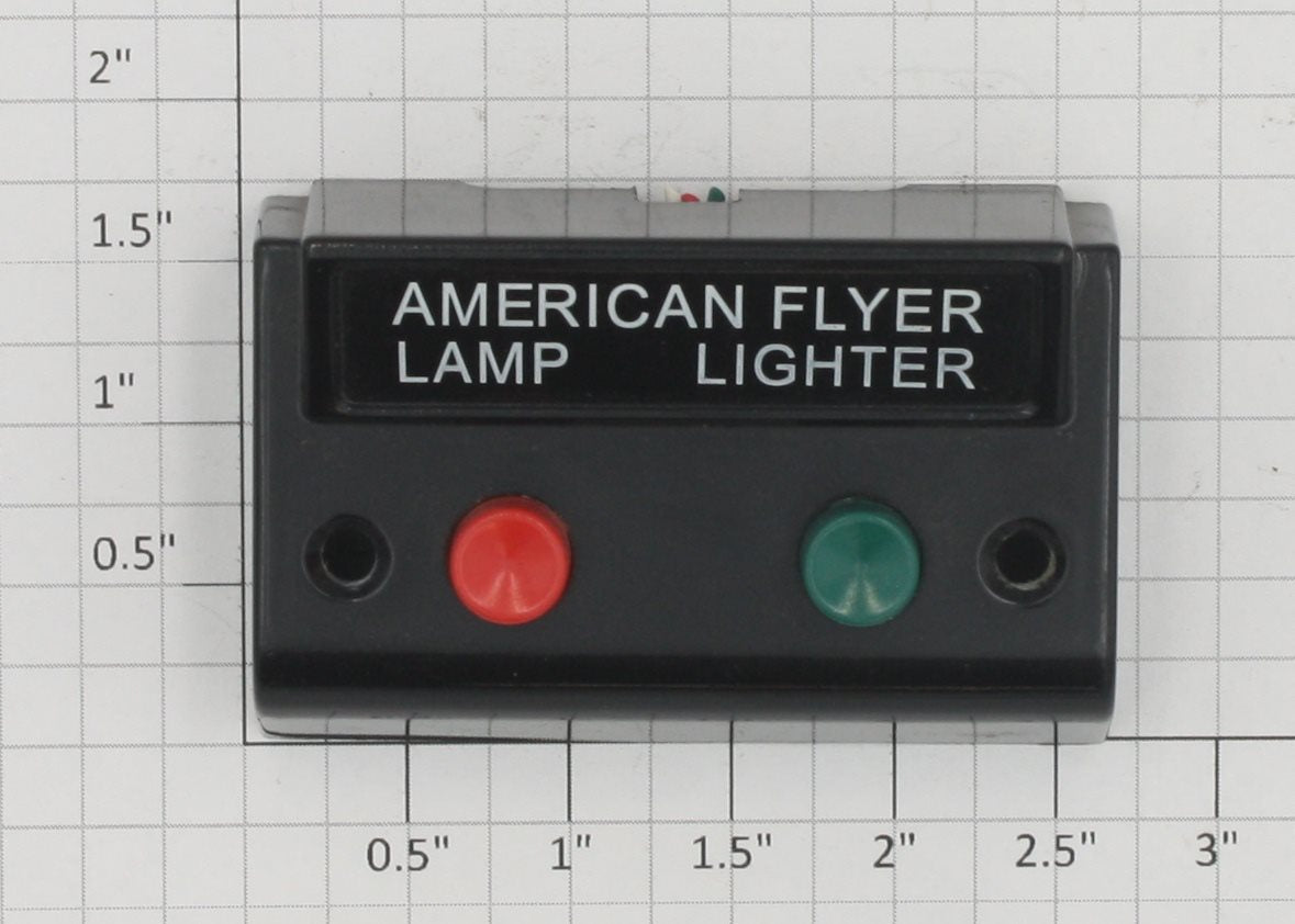 American Flyer 23780-1040  S Scale Lamp Lighter Control Button without Wires