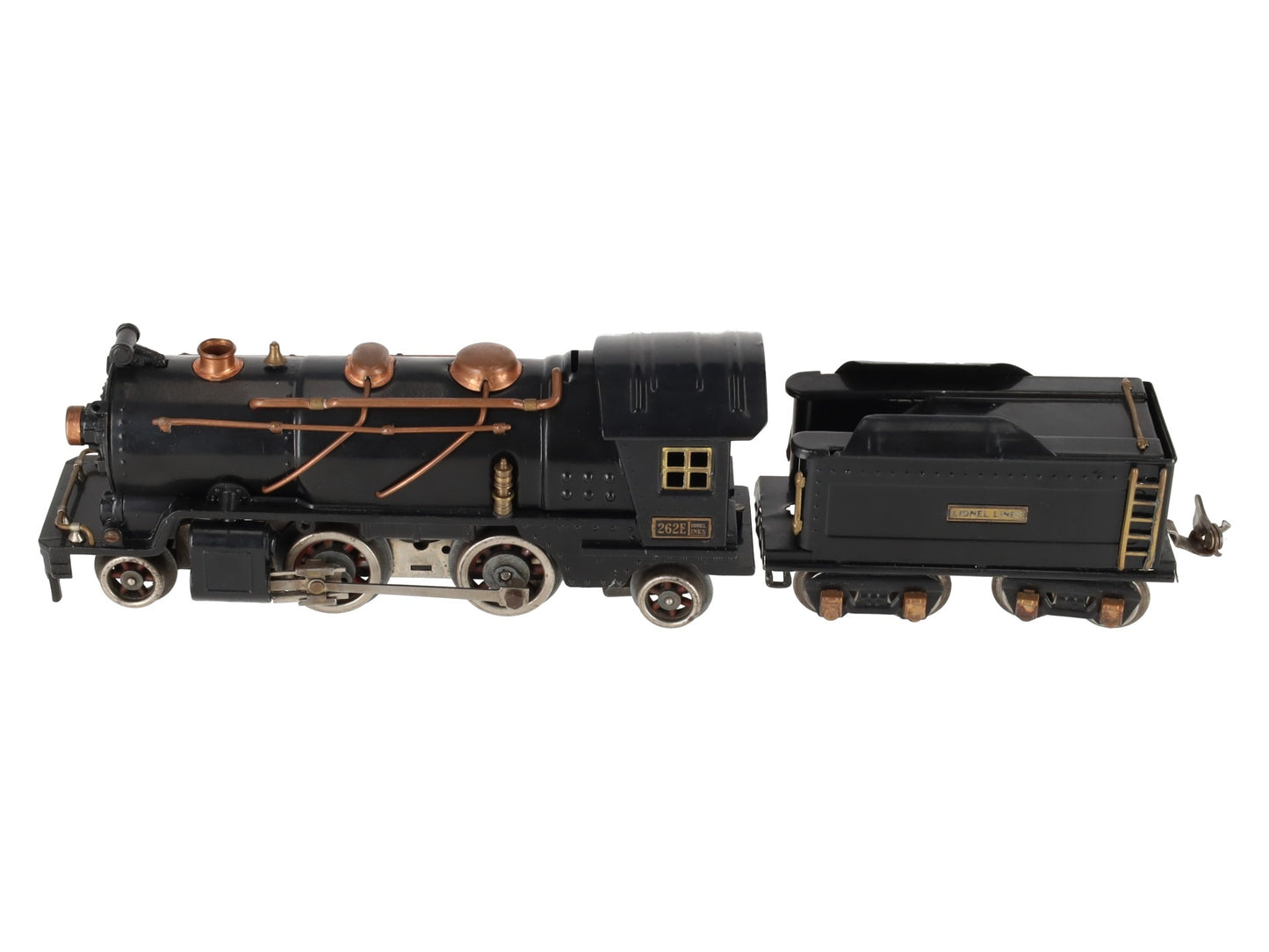 Lionel 262E Vintage O Prewar 2-4-2 Steam Locomotive & Tender VG