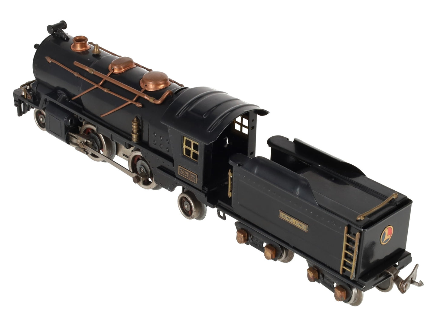 Lionel 262E Vintage O Prewar 2-4-2 Steam Locomotive & Tender VG
