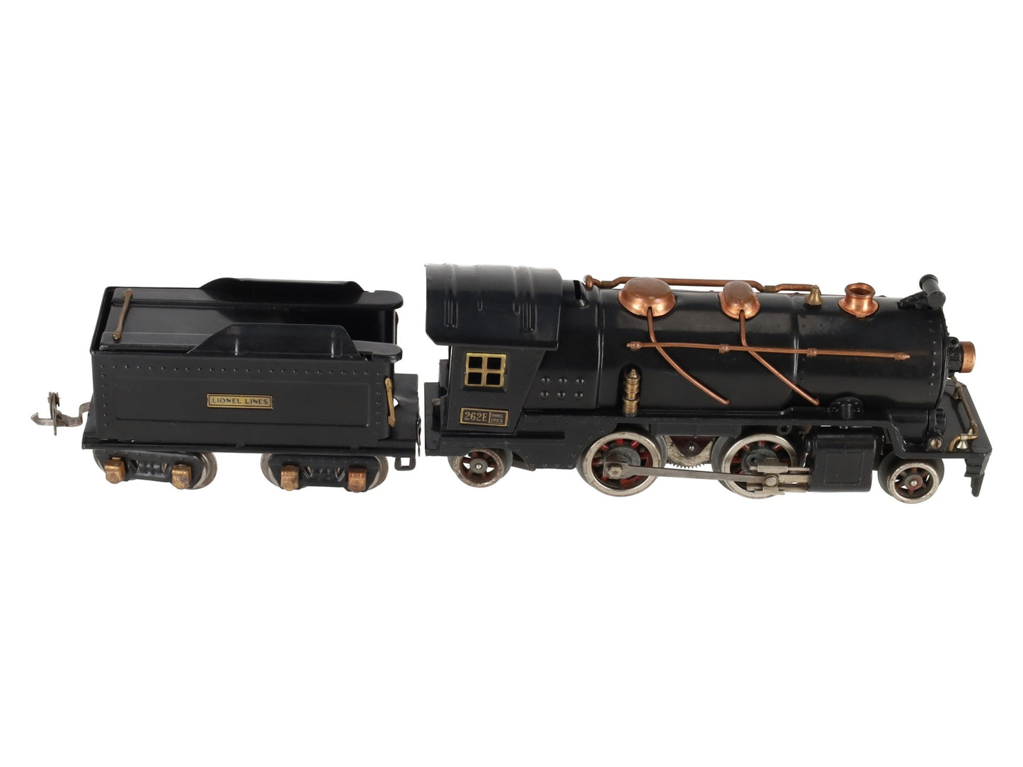 Lionel 262E Vintage O Prewar 2-4-2 Steam Locomotive & Tender VG