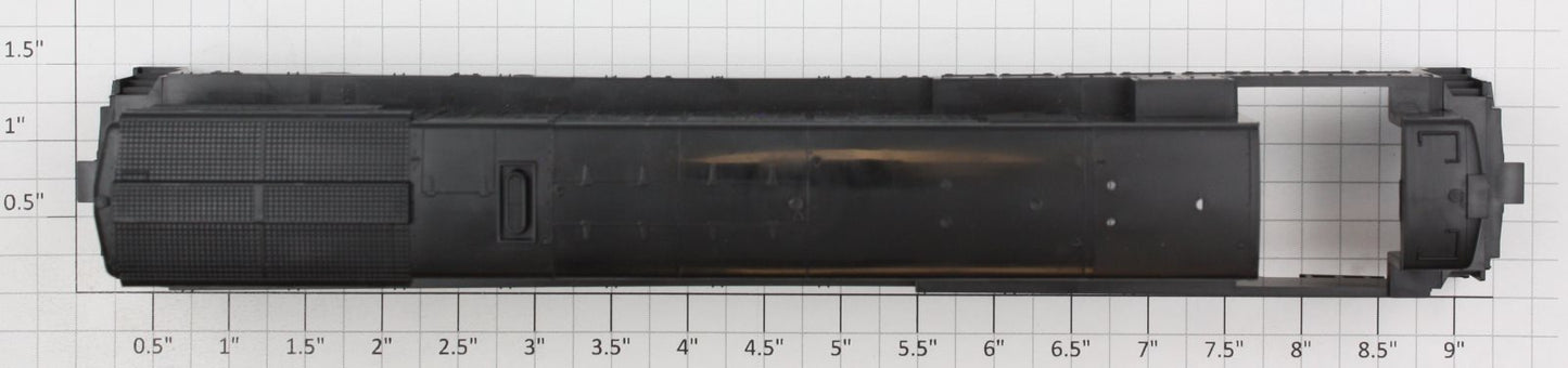 Athearn 34301 HO Scale Black UC28 Diesel Body Shell