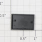 Roundhouse 60573 HO Rectangular Black Hatch