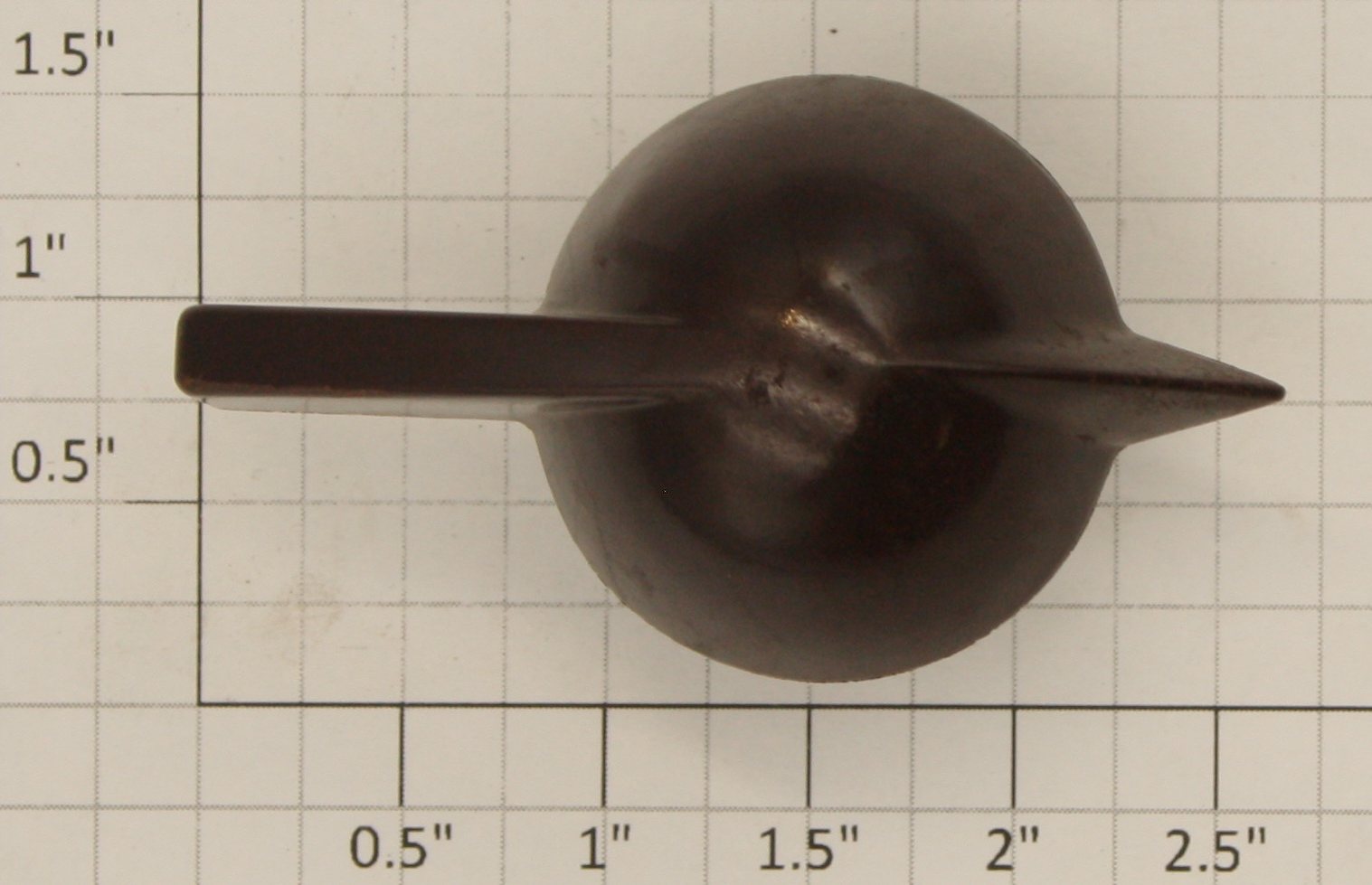 American Flyer PA12B572C 22030 Transformer Brown Control Knob