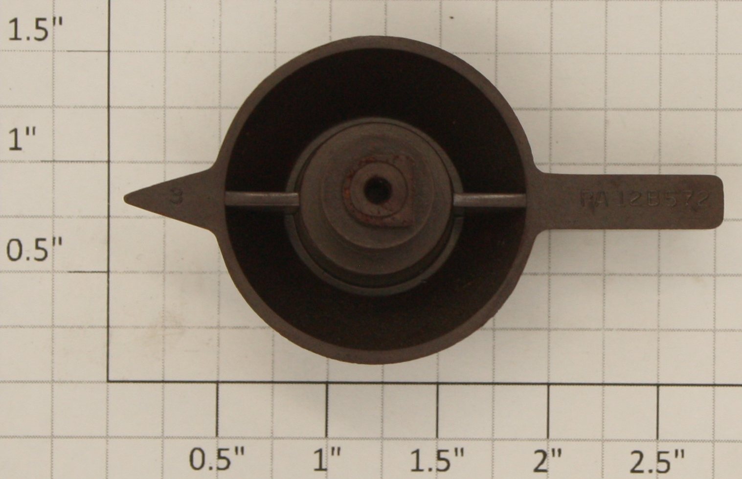 American Flyer PA12B572C 22030 Transformer Brown Control Knob