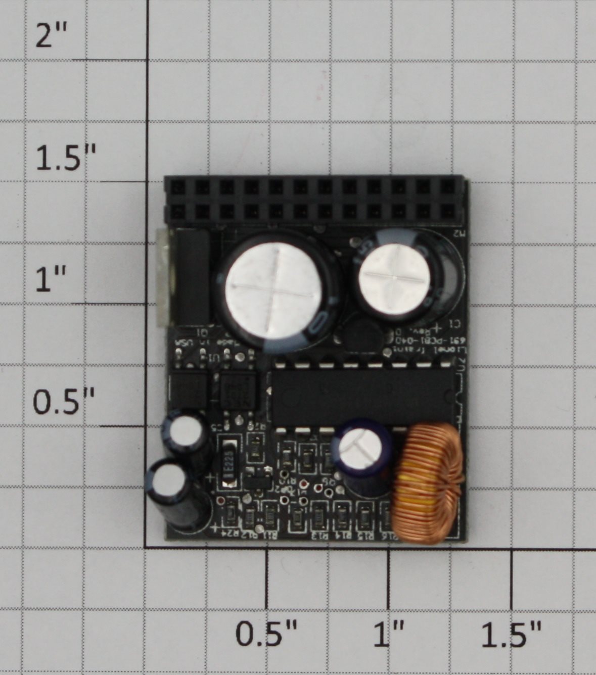Lionel 691PCB104D RailSounds Power Supply PCB Circuit Board