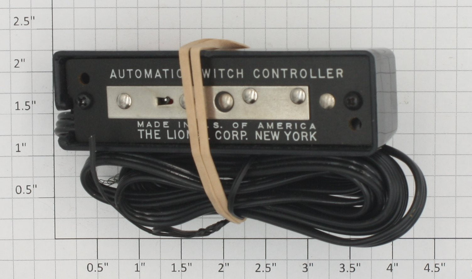 Lionel O22C-1 O27 Late Single Plastic Switch Controller with Lens Caps Wired
