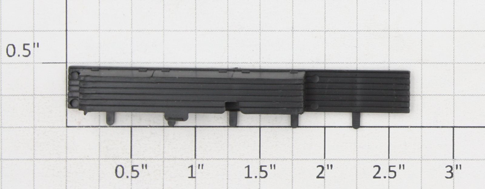 Athearn 12915 HO Black Right Hand Flatcar Tool Box