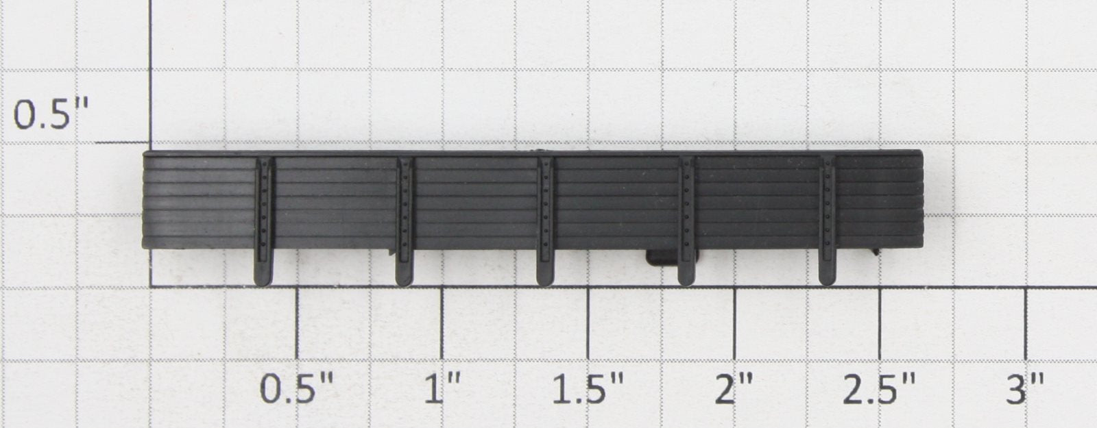 Athearn 12915 HO Black Right Hand Flatcar Tool Box