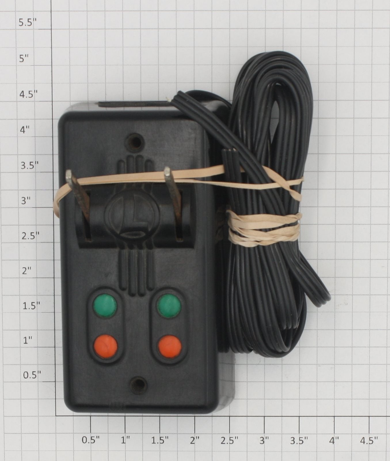 Lionel 1122-100X O27 Gauge Switch Controller with Hard Plastic Lenses & Wires