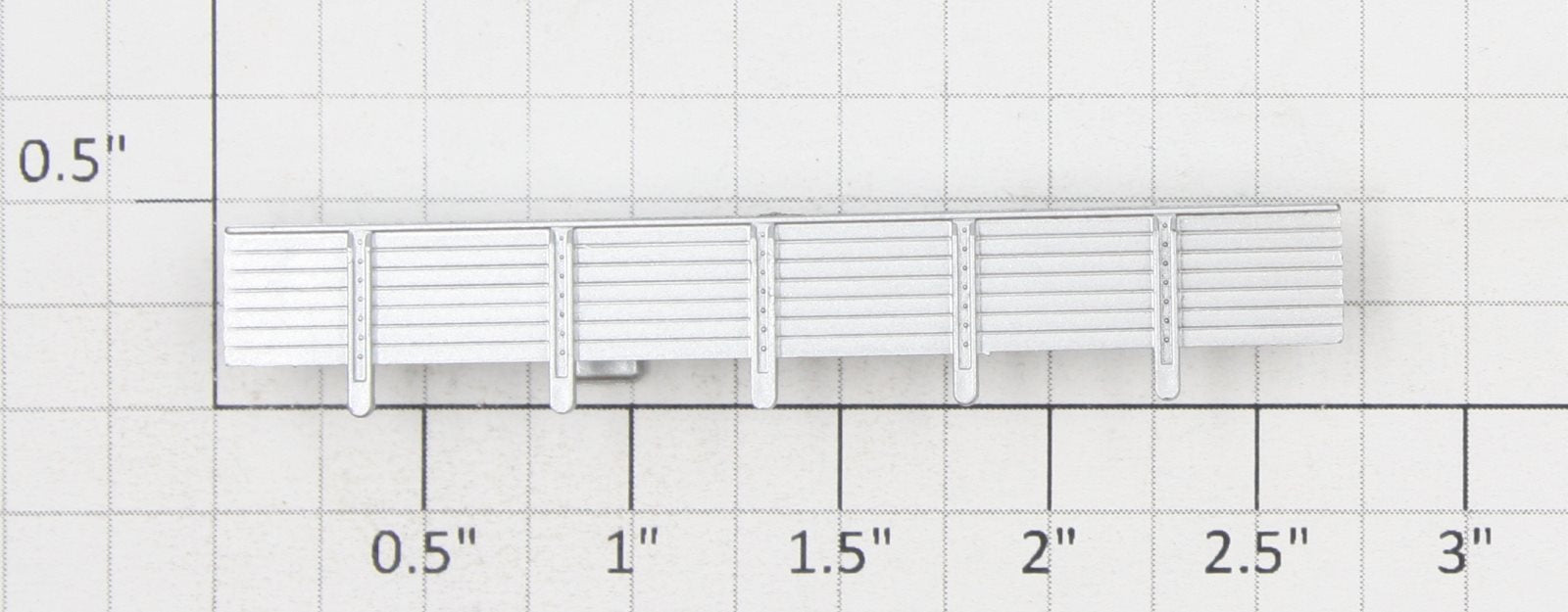 Athearn 12915 HO Silver Painted Left Hand Flatcar Tool Box