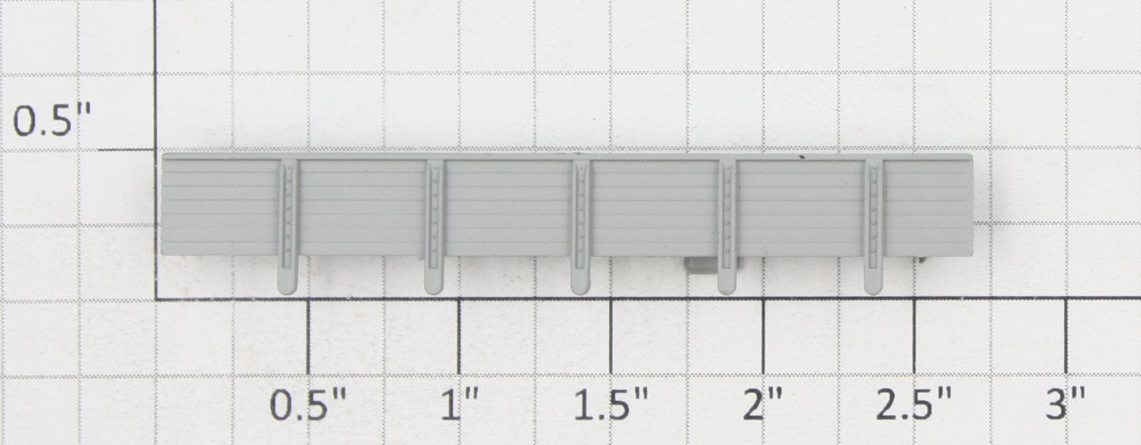 Athearn 12915 HO Gray Right Hand Flatcar Tool Box