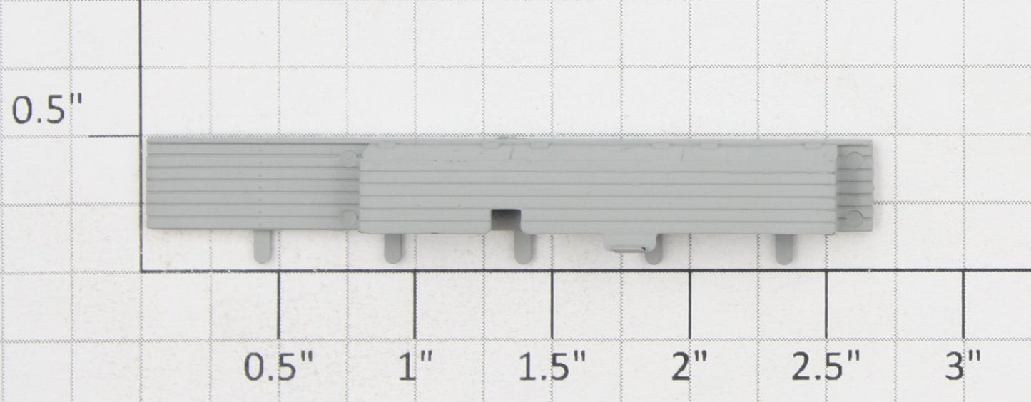 Athearn 12915 HO Gray Left Hand Flatcar Tool Box