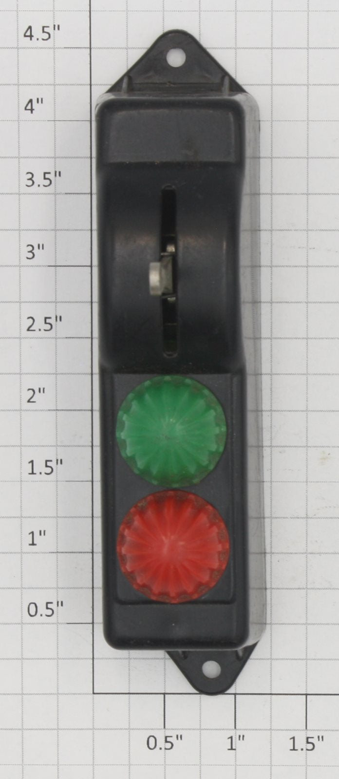 Lionel O27-100 O27 Late Single Plastic Switch Controller with Lens Caps