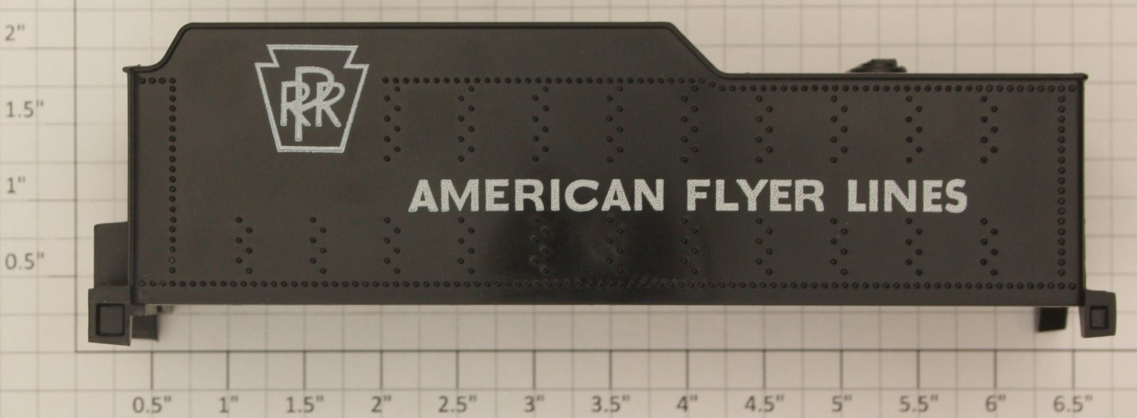 American Flyer PRR-P1 Pennsylvania American Flyer Lines Plastic Tender Shell