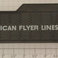 American Flyer PRR-P1 Pennsylvania American Flyer Lines Plastic Tender Shell