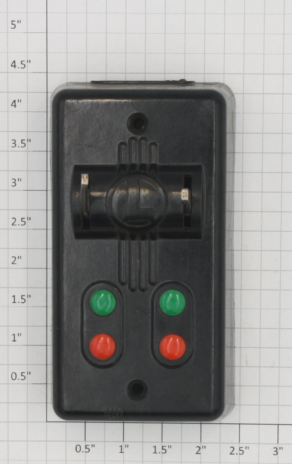 Lionel 1122-100 O27 Gauge Switch Controller with Hard Plastic Lenses & No Wires
