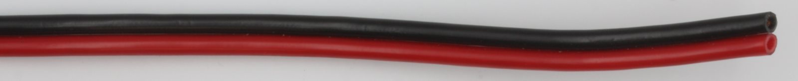 Acme CB12100 #12-Gauge 2-Conductor Red / Black Stranded Wire - 100' Spool