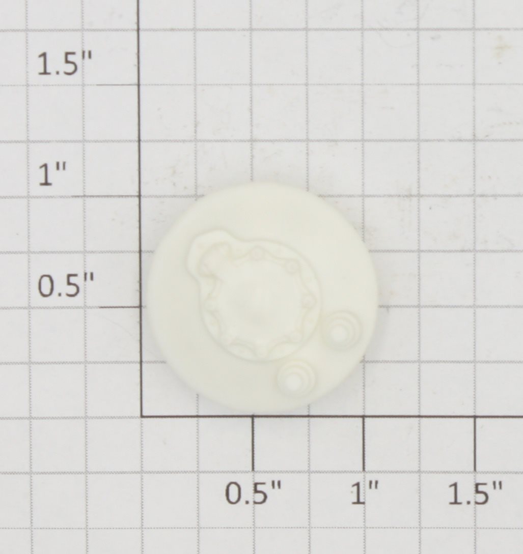 Lionel 2455-5  White Unpainted Tank Car Dome Cap Lid