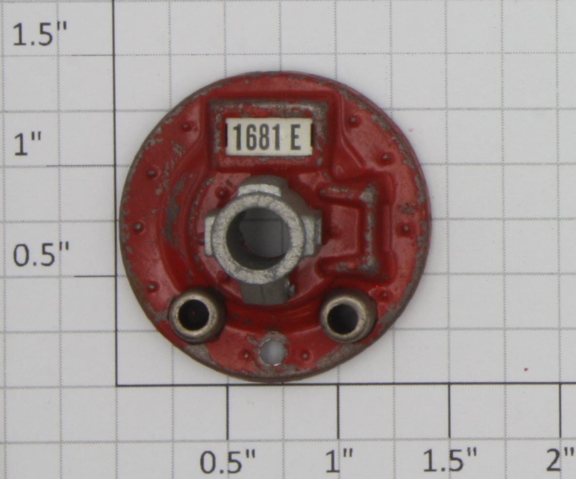 Lionel 1681E-24 Prewar Lionel Junior O27 Gauge Red Steam Locomotive Boiler Front