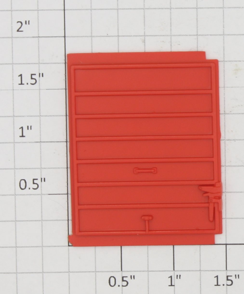 Lionel 19205-12 Left Hand Orange Boxcar Door