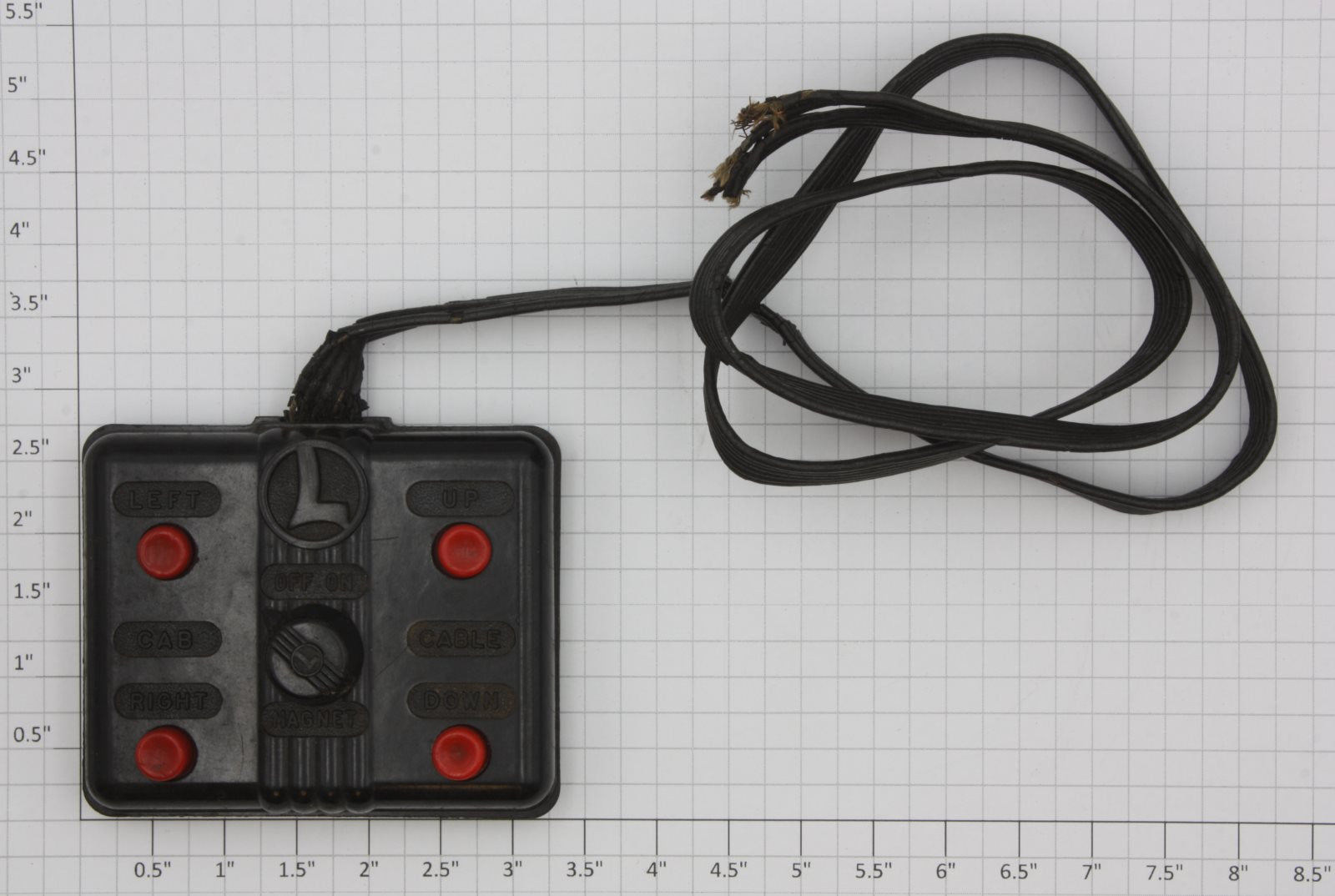 Lionel 165C O Gauge Gantry Crane with Magnet Remote Control