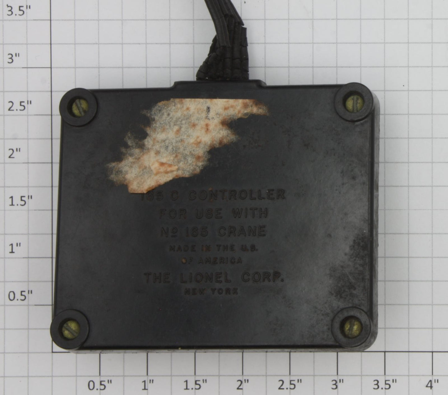 Lionel 165C O Gauge Gantry Crane with Magnet Remote Control