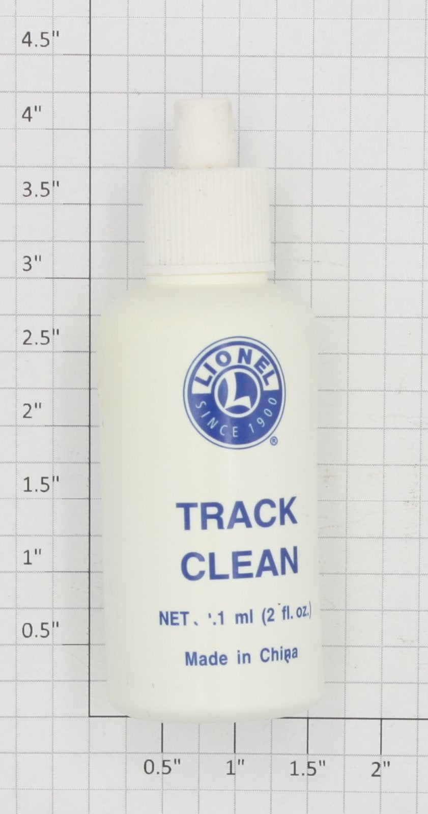 Lionel 2927-15 O Gauge 2 fl. oz. White Bottle Track Cleaner