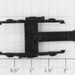 Athearn 60401 HO Black Plastic Passenger Truck Frame