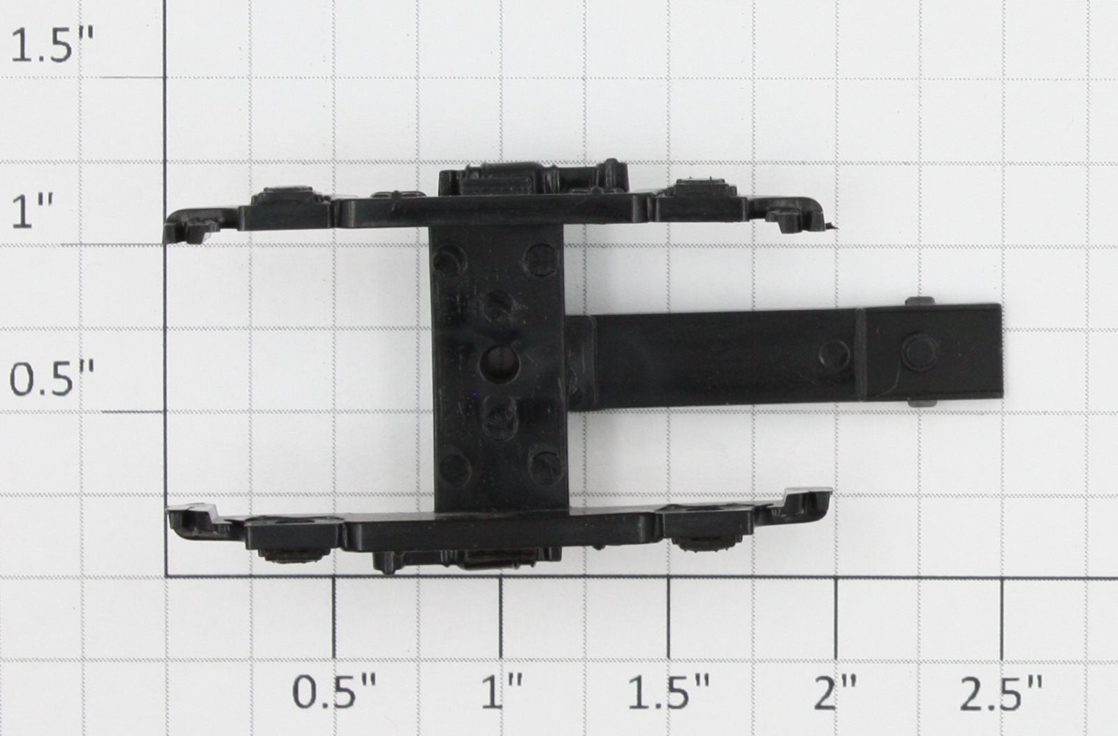 Athearn 60401 HO Black Plastic Passenger Truck Frame